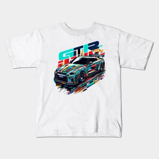 Nissan GT-R R34 Kids T-Shirt